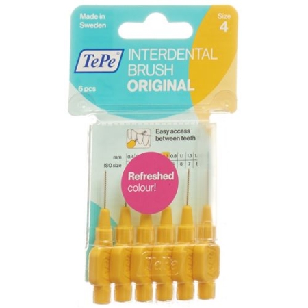 TePe Interdentalbursten 0.7мм 6 штук
