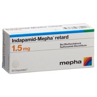 Индапамид Мефа Ретард 1,5 мг 90 депо таблеток 