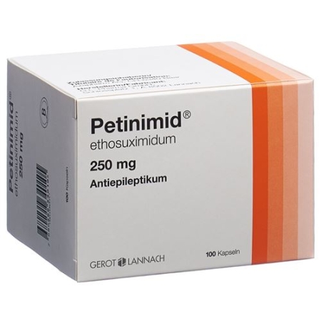 Петинимид 250 мг 100 капсул 