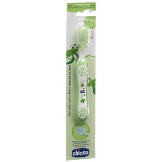 Chicco Zahnburste Green 6m+ Chicco Zahnburste Green 6m+