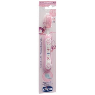 Chicco Zahnburste Pink 6m+ Chicco Zahnburste Pink 6m+