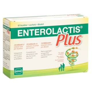Enterolactis Plus 10 пакетиков 3г