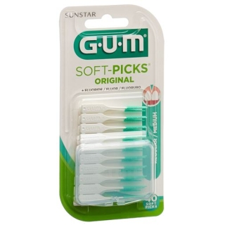 Gum Sunstar 632 Borsten Soft Picks Reg 40 штук Gum Sunstar 632 Borsten Soft Picks Reg 40 штук