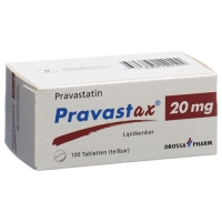 Pravastax 20 mg 100 tablets Pravastax 20 mg 100 tablets