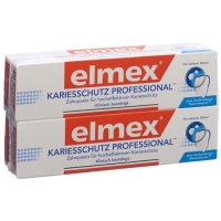 Elmex Kariesschutz Prof Zahnpasta Duo 2x 75мл Elmex Kariesschutz Prof Zahnpasta Duo 2x 75мл