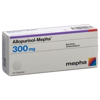 Аллопуринол Мефа 300 мг 30 таблеток Аллопуринол Мефа 300 мг 30 таблеток
