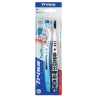 Trisa Feelgood Smart Clean зубная щётка Duo Medium Trisa Feelgood Smart Clean зубная щётка Duo Medium