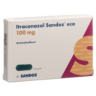 ITRACONAZOL SANDOZ ECO 100 ITRACONAZOL SANDOZ ECO 100