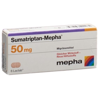 SUMATRIPTAN MEPHA 50MG SUMATRIPTAN MEPHA 50MG