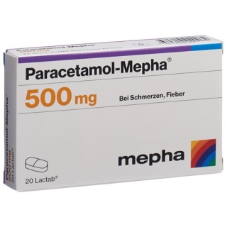Парацетамол Мефа 500 мг 20 таблеток покрытых оболочкой Парацетамол Мефа 500 мг 20 таблеток покрытых оболочкой