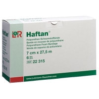 Haftan Polyurethan-Schaumstoffbinden 27.5мX7см рулон 6 штук Haftan Polyurethan-Schaumstoffbinden 27.5мX7см рулон 6 штук