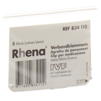 Rhena Verbandklammern Weiss 5 штук Rhena Verbandklammern Weiss 5 штук