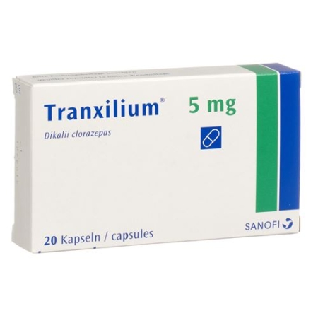 Tranxilium 5 mg 20 Kaps