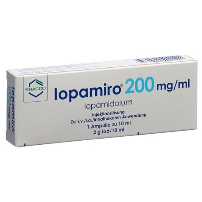 Iopamiro 200 mg/ml Ampulle 10 ml