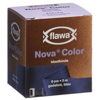 Flawa Nova Color Idealbinde 6смx5m Blau Flawa Nova Color Idealbinde 6смx5m Blau