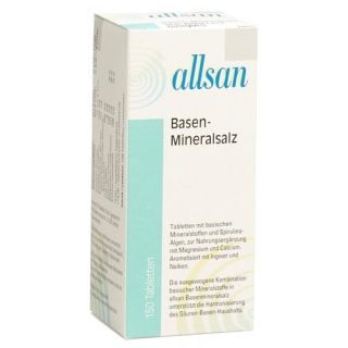 Allsan Basen Mineral Salz 150 tablets Allsan Basen Mineral Salz 150 tablets