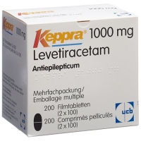Keppra 1000 mg 200 filmtablets Keppra 1000 mg 200 filmtablets