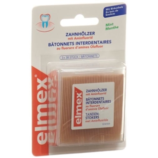 Elmex Zahnholzer 3x 38 штук Elmex Zahnholzer 3x 38 штук