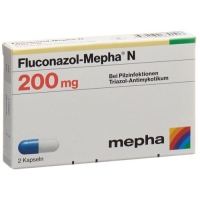 Флуконазол Мефа Н 200 мг 2 капсулы Флуконазол Мефа Н 200 мг 2 капсулы