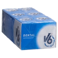 V6 PEPPERMINT KAUGUMMI V6 PEPPERMINT KAUGUMMI