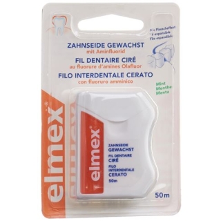 Elmex Zahnseide 50m gewachst mint Elmex Zahnseide 50m gewachst mint