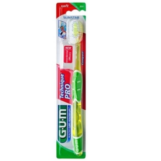 Gum Sunstar Technique Pro зубная щётка Compact Soft