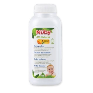 Nuby All Naturals Baby Puder 90г Nuby All Naturals Baby Puder 90г