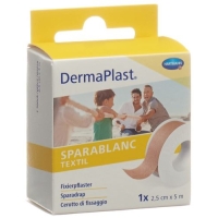 Dermaplast Sparablanc Textil 2.5смx5m Hautfarbe Dermaplast Sparablanc Textil 2.5смx5m Hautfarbe