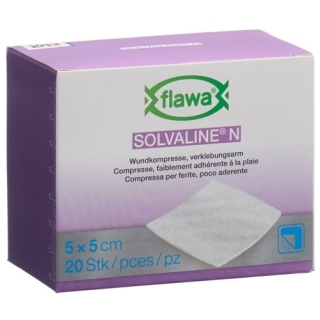 FW SOLVALINE N KOMP 5X5CM STER FW SOLVALINE N KOMP 5X5CM STER