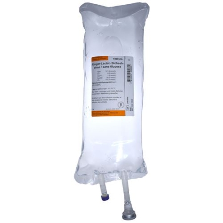 Ringerlactat Bichsel 1000ml Pp-Btl 8 Stück