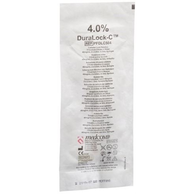Duralock-c Pre-Filled Syrin 4% 2x2.5ml Set 30 Stück