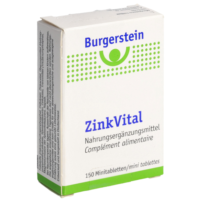 BURGERSTEIN ZinkVital Mini-Tabletten 5 mg