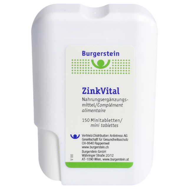 BURGERSTEIN ZinkVital Mini-Tabletten 5 mg