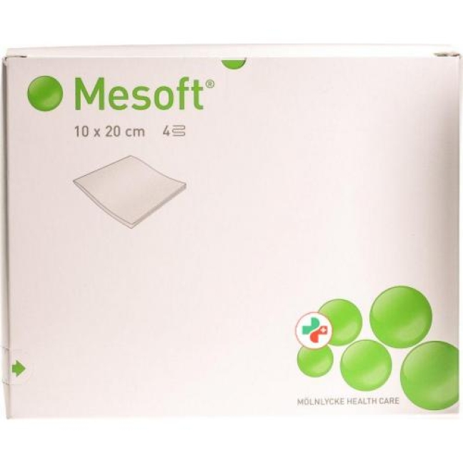 Месофт компрессы 10x20 см стерильные 60 x 2 шт.