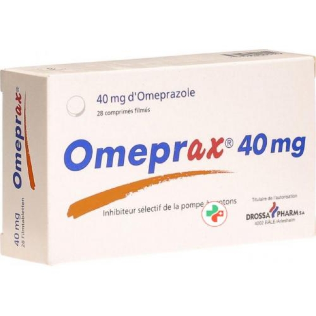 Omeprax 40 mg 28 filmtablets