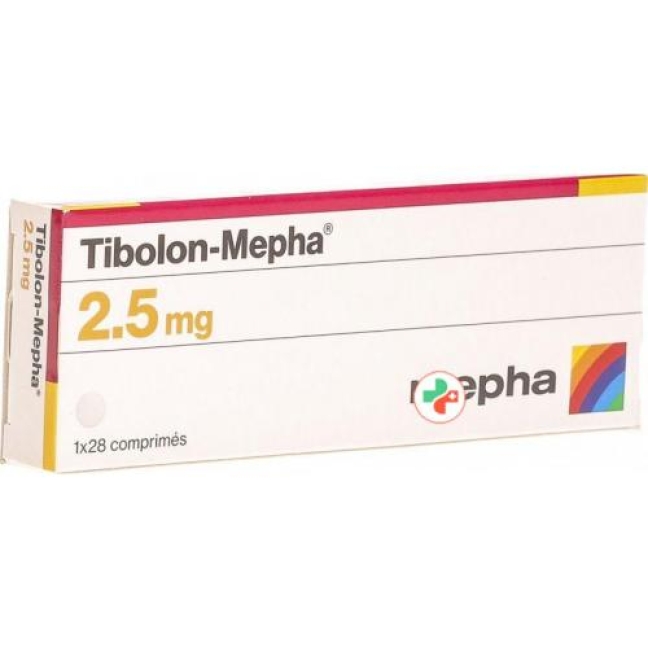 Тиболон Мефа 2,5 мг 28 таблеток 