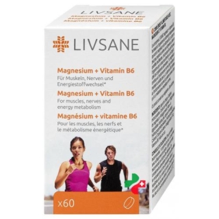 LIVSANE MAGNESIUM+VITAMIN B6 LIVSANE MAGNESIUM+VITAMIN B6