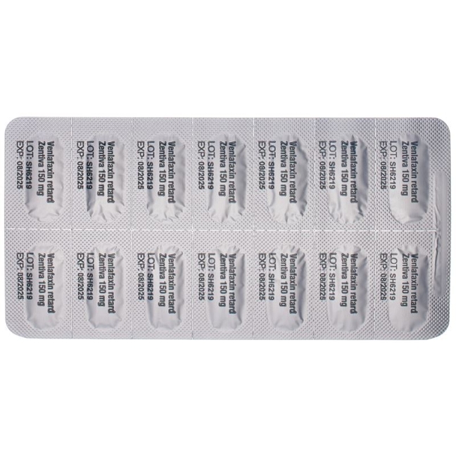 VENLAFAXIN ret Zentiva Ret Kaps 150 mg