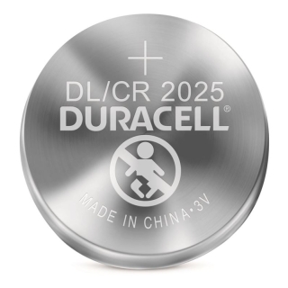 DURACELL Batt CR2025 3V Lithium B2 XL DURACELL Batt CR2025 3V Lithium B2 XL