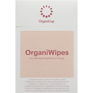 Органические салфетки ORGANICUP