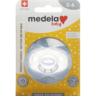 Мягкий силикон Medela Baby Nuggi 0&ndash;6, синий