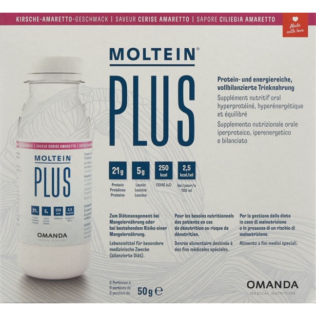 Moltein PLUS 2.5 Пакетик Черри Амаретто 750 г