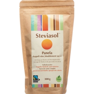 STEVIASOL Panela Vollrohrzucker doppelt süss STEVIASOL Panela Vollrohrzucker doppelt süss