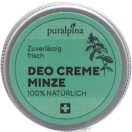 Крем-дезодорант PURALPINA мятный.