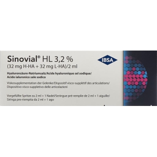 Sinovial HL Inj L&ouml;s 3,2% Фертспр 2 мл