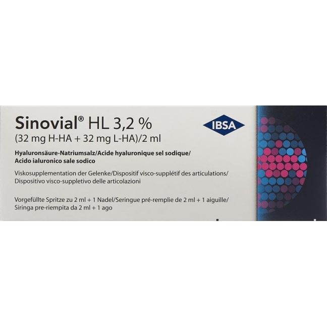 Sinovial HL Inj L&ouml;s 3,2% Фертспр 2 мл