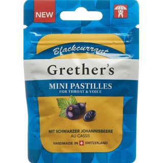 Пастилки Grethers Черная смородина в пакетике 110 г Пастилки Grethers Черная смородина в пакетике 110 г