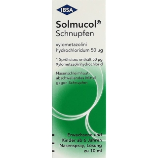 SOLMUCOL Schnupfen Nasenspray SOLMUCOL Schnupfen Nasenspray