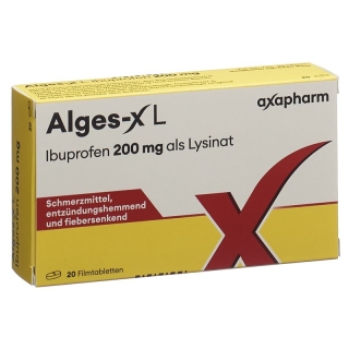 Alges-X L Filmтаблетки 200 мг 20 шт. Alges-X L Filmтаблетки 200 мг 20 шт.