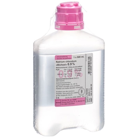 Nacl Bichsel 0.9% 500 ml